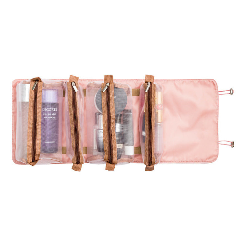 Custom Logo Travel Detachable Folding Toiletry Bag | Premium Corporate Gifts and Custom Gifts