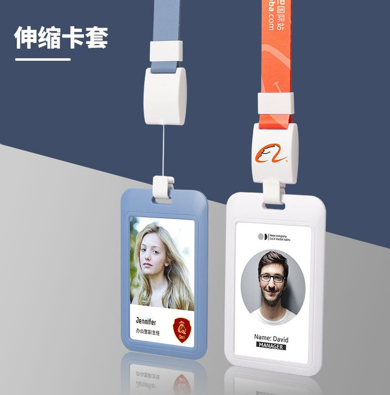 Custom Logo Telescopic ID Holder Identification Tag | Premium Corporate Gifts and Custom Gifts