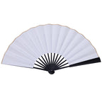 Custom Logo Textured Advertising Folding Fan | Premium Corporate Gifts and Custom Gifts