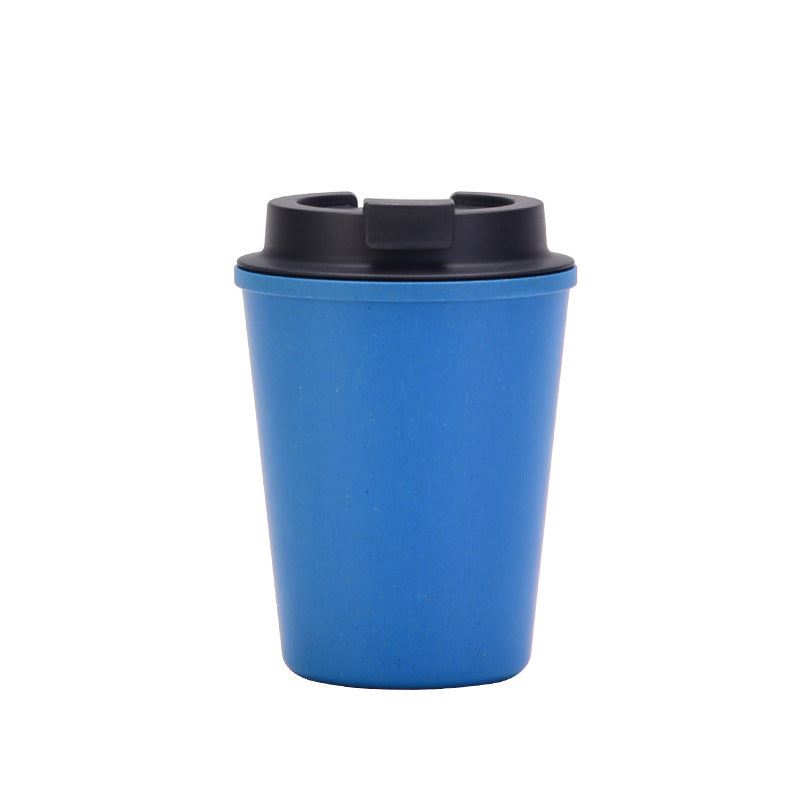 Custom Logo Eco-friendly Wheat Double Double-Layer Coffee Eco-friendly Cup | Premium Corporate Gifts and Custom Gifts
