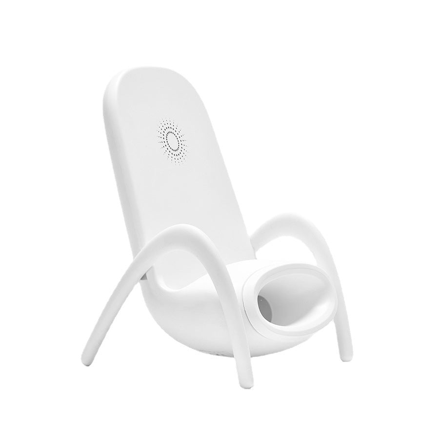 Custom Logo Chair-shaped wireless charging amplifier seat | Premium Corporate Gifts and Custom Gifts