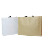 Custom Logo Laminated non-woven bag tote bag (with bottom and side) | Premium Corporate Gifts and Custom Gifts