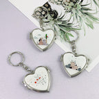 Custom Logo Metal Mirror Keychain | Premium Corporate Gifts and Custom Gifts