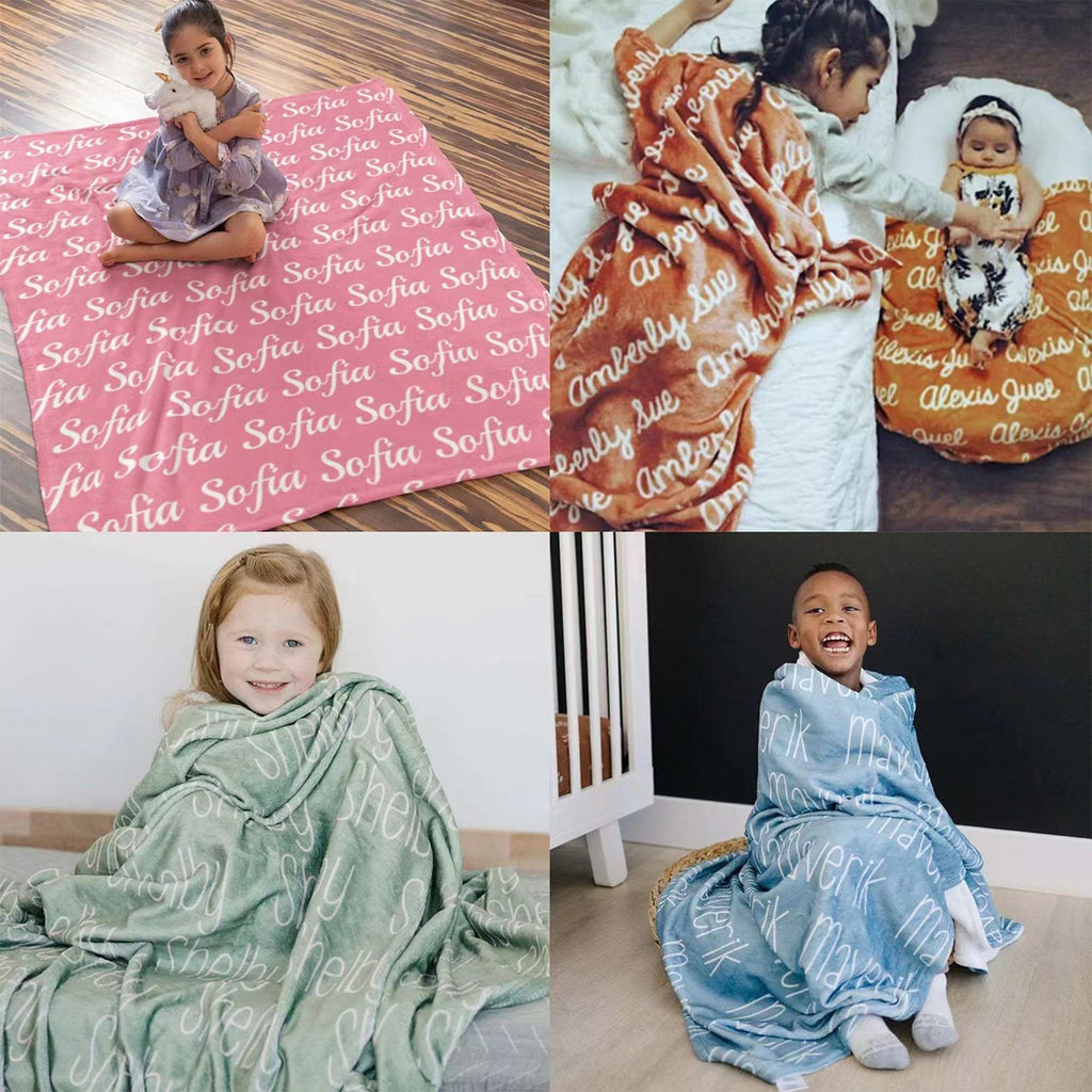 Custom Logo Flannel Blanket | Premium Corporate Gifts and Custom Gifts