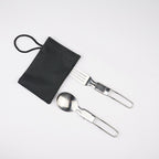 Custom Logo Portable folding drawstring pocket tableware | Premium Corporate Gifts and Custom Gifts
