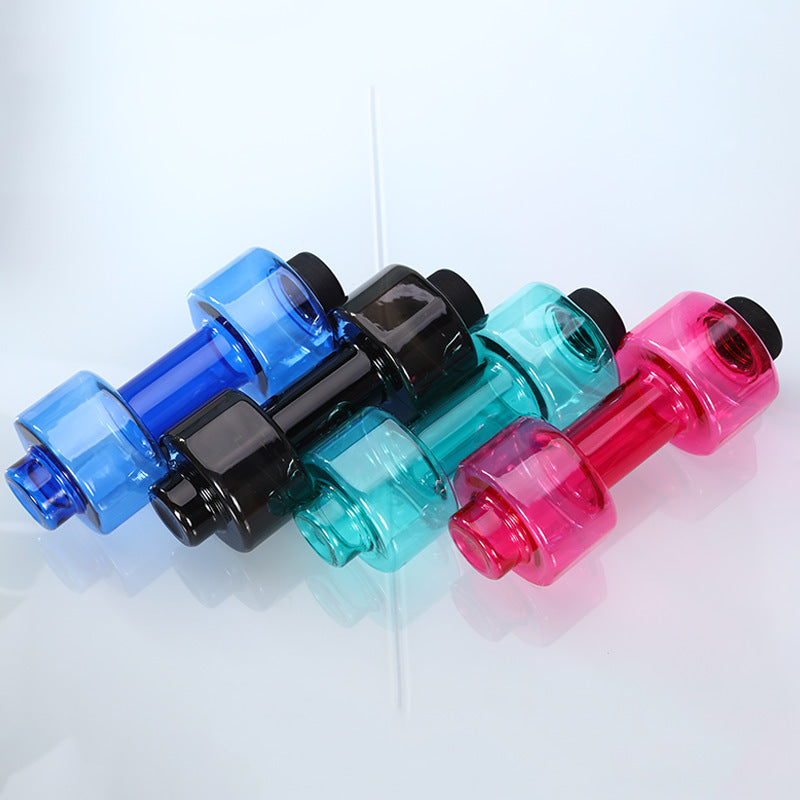 Custom Logo Creative dumbbell-shaped water bottle | Premium Corporate Gifts and Custom Gifts