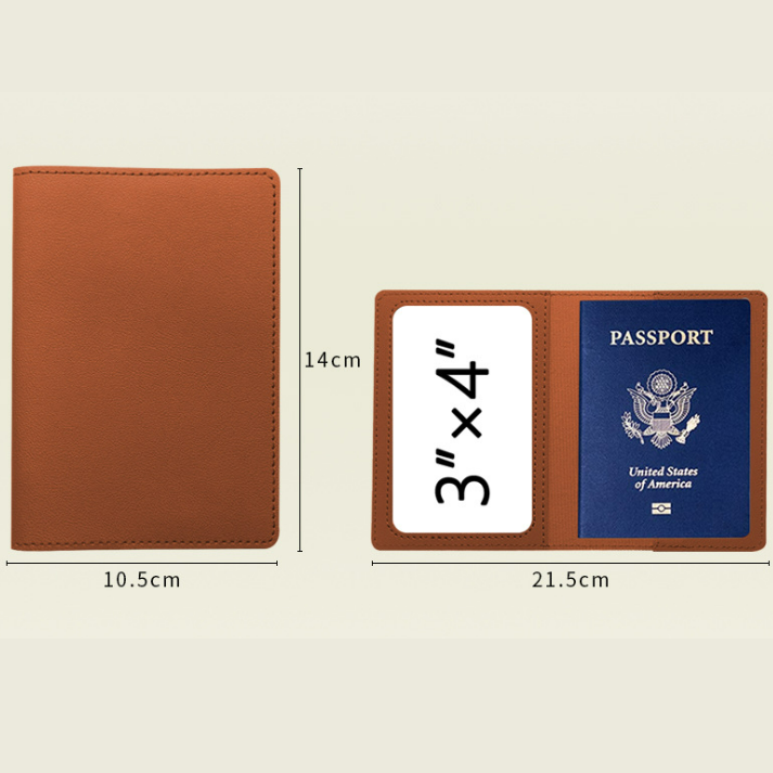 Custom Logo PU leather passport cover | Premium Corporate Gifts and Custom Gifts