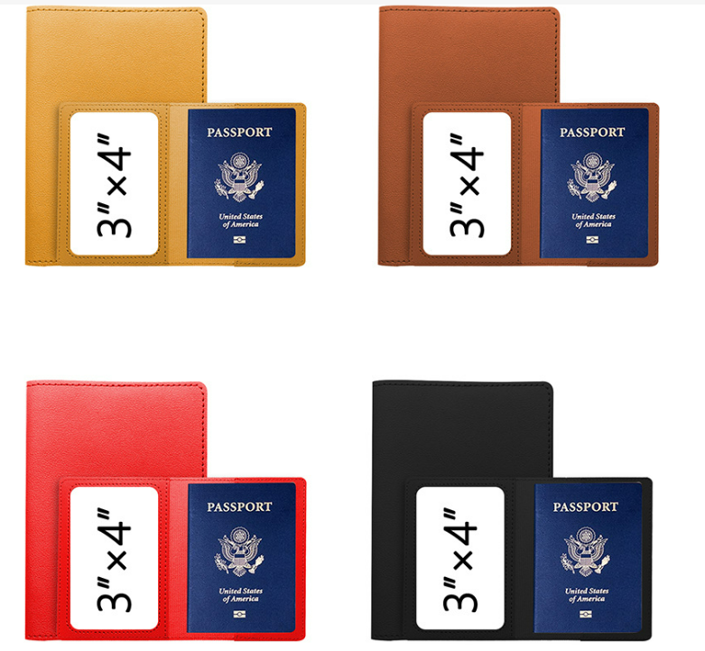 Custom Logo PU leather passport cover | Premium Corporate Gifts and Custom Gifts