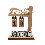 Custom Logo Wooden Perpetual Calendar | Premium Corporate Gifts and Custom Gifts