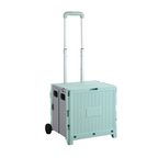 Custom Logo Two-wheel portable folding trolley storage box | Premium Corporate Gifts and Custom Gifts