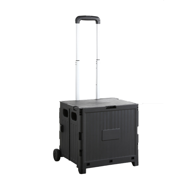 Custom Logo Two-wheel portable folding trolley storage box | Premium Corporate Gifts and Custom Gifts