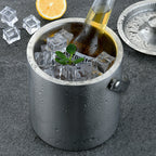 Custom Logo Portable Stainless Steel Ice Bucket 1.6L | Premium Corporate Gifts and Custom Gifts