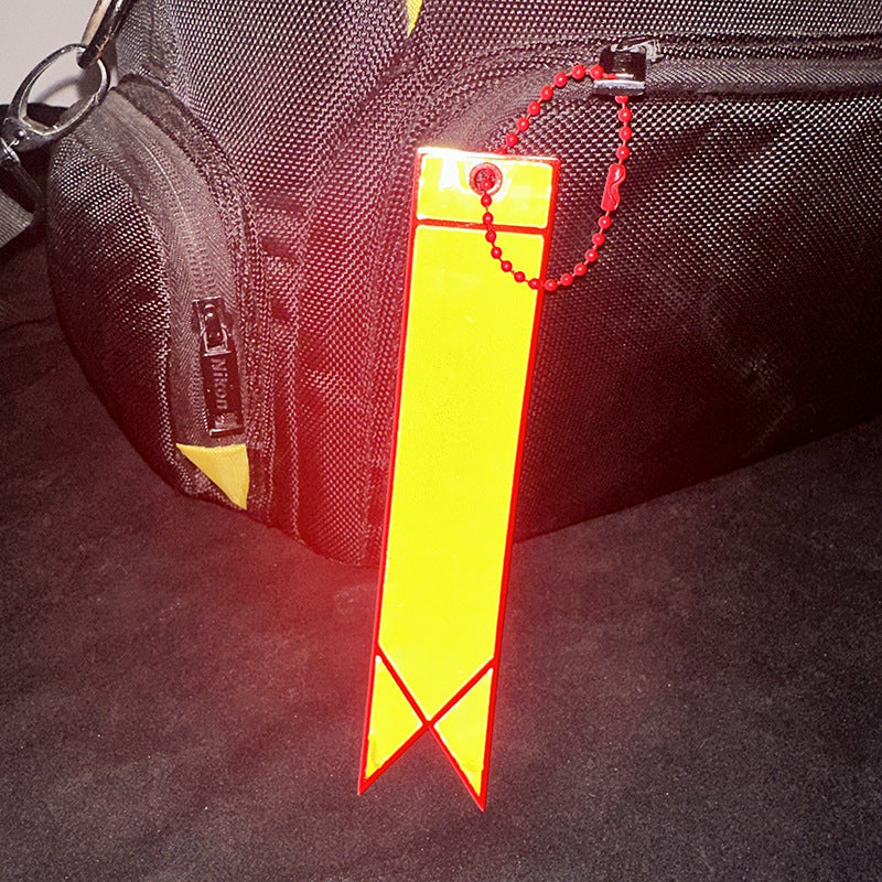 Custom Logo reflective-keychain-streamer | Premium Corporate Gifts and Custom Gifts