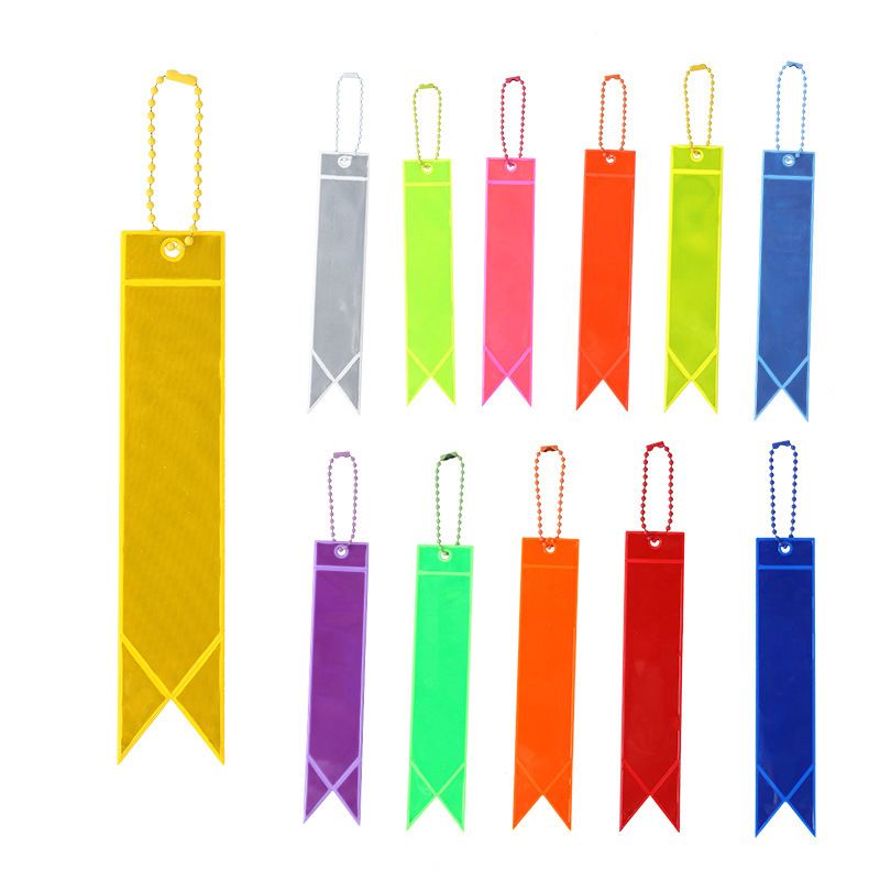 Custom Logo reflective-keychain-streamer | Premium Corporate Gifts and Custom Gifts