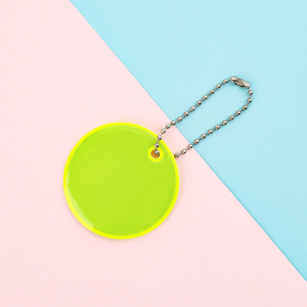 Custom Logo Reflective Disc Pendant | Premium Corporate Gifts and Custom Gifts