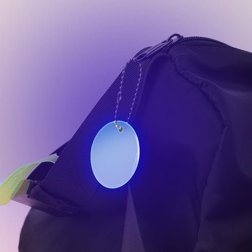 Custom Logo Reflective Disc Pendant | Premium Corporate Gifts and Custom Gifts