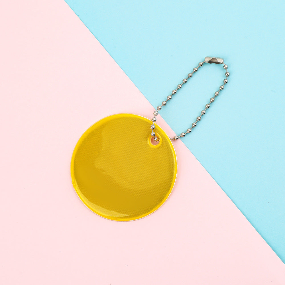 Custom Logo Reflective Disc Pendant | Premium Corporate Gifts and Custom Gifts