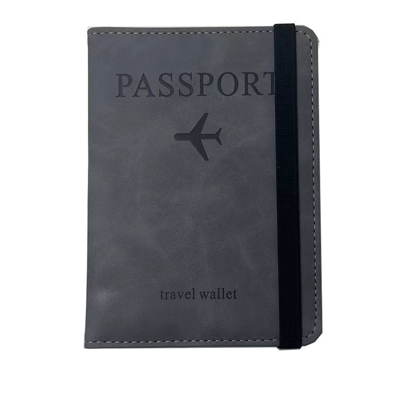 Custom Logo Textured side strap passport sleeve | Premium Corporate Gifts and Custom Gifts