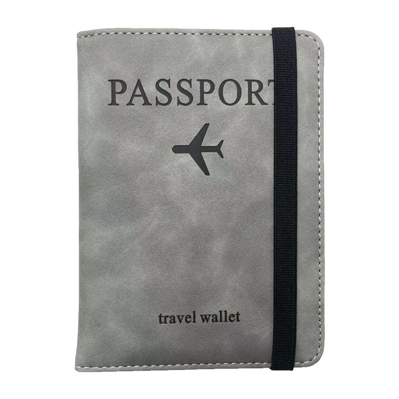Custom Logo Textured side strap passport sleeve | Premium Corporate Gifts and Custom Gifts