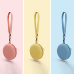 Custom Logo Round Lanyard Silicone Coin Purse | Premium Corporate Gifts and Custom Gifts