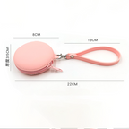 Custom Logo Round Lanyard Silicone Coin Purse | Premium Corporate Gifts and Custom Gifts