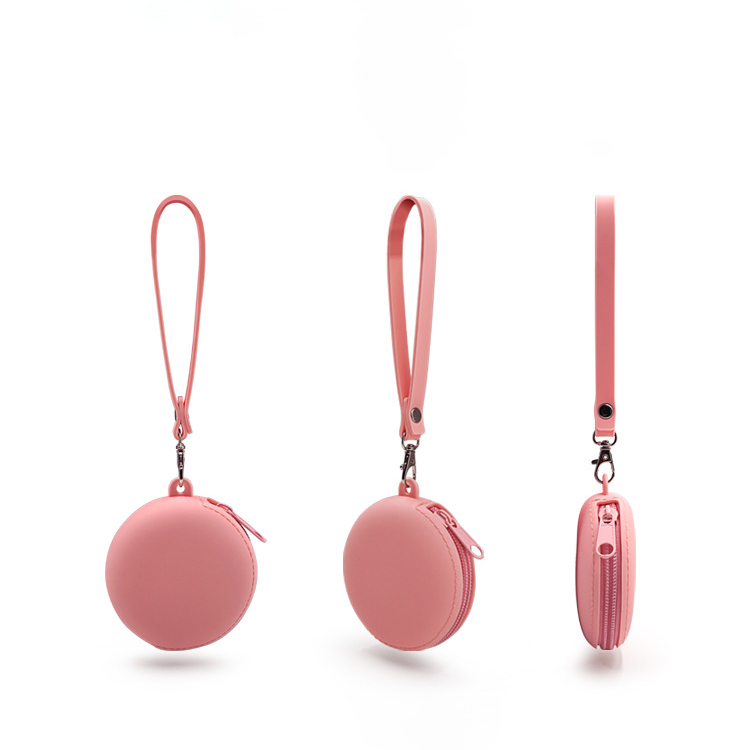 Custom Logo Round Lanyard Silicone Coin Purse | Premium Corporate Gifts and Custom Gifts