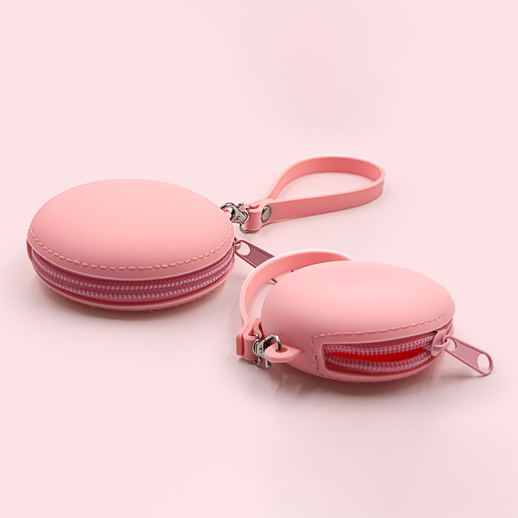 Custom Logo Round Lanyard Silicone Coin Purse | Premium Corporate Gifts and Custom Gifts