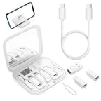 Custom Logo Small square multi-functional data cable storage box | Premium Corporate Gifts and Custom Gifts