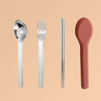 Custom Logo Creative Silicone Sleeve Convenient Tableware | Premium Corporate Gifts and Custom Gifts