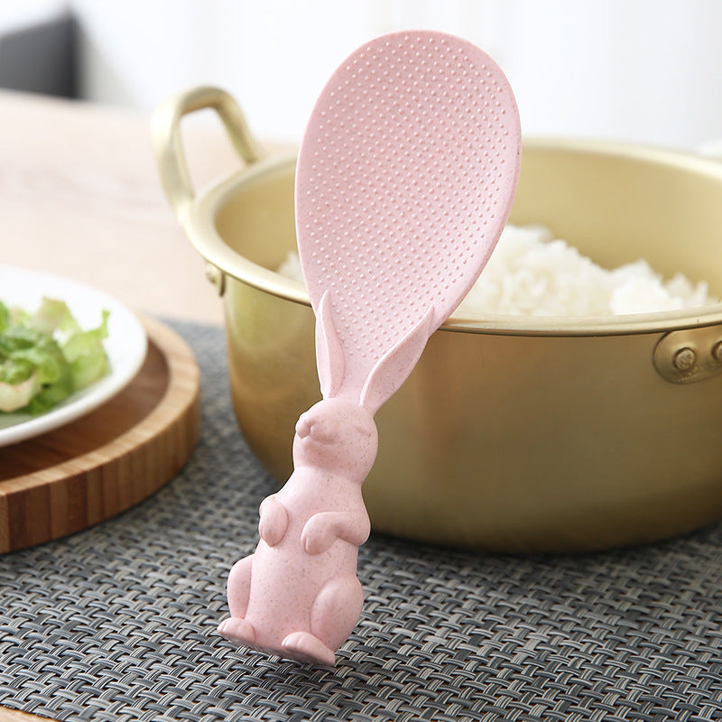 Custom Logo Upright animal-shaped rice spoon | Premium Corporate Gifts and Custom Gifts