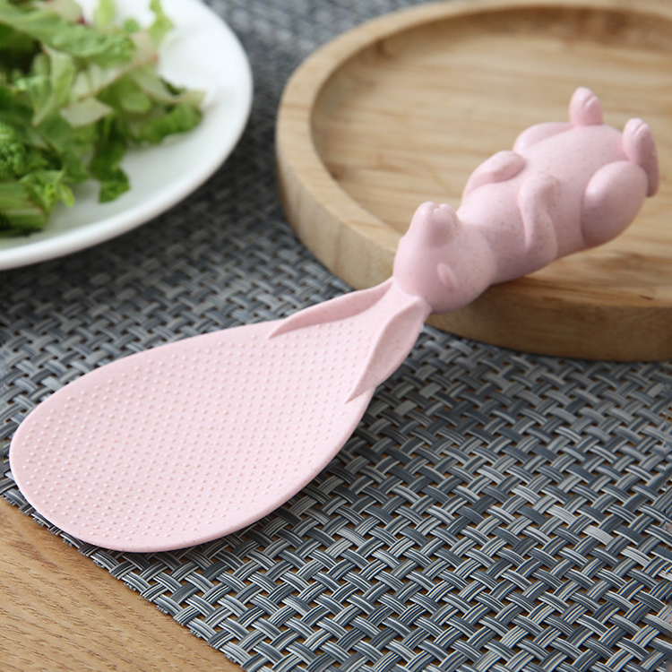 Custom Logo Upright animal-shaped rice spoon | Premium Corporate Gifts and Custom Gifts