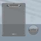 Custom Logo Transparent Board Clip Writing Board | Premium Corporate Gifts and Custom Gifts