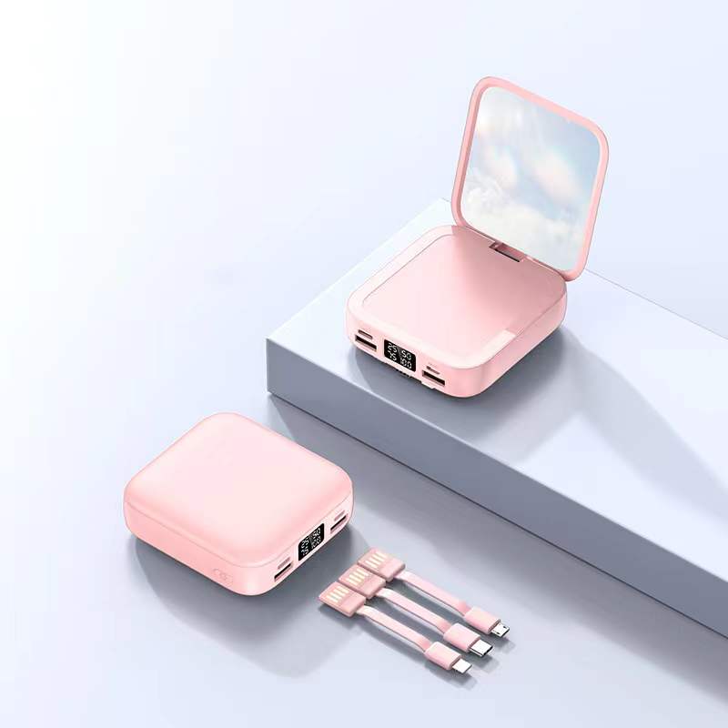 Custom Logo Multifunctional Makeup Mirror Power Bank | Premium Corporate Gifts and Custom Gifts