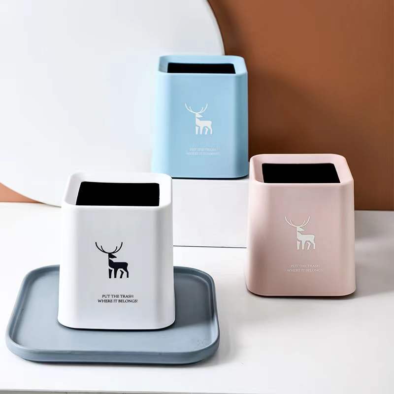 Custom Logo Nordic-style desktop trash can | Premium Corporate Gifts and Custom Gifts