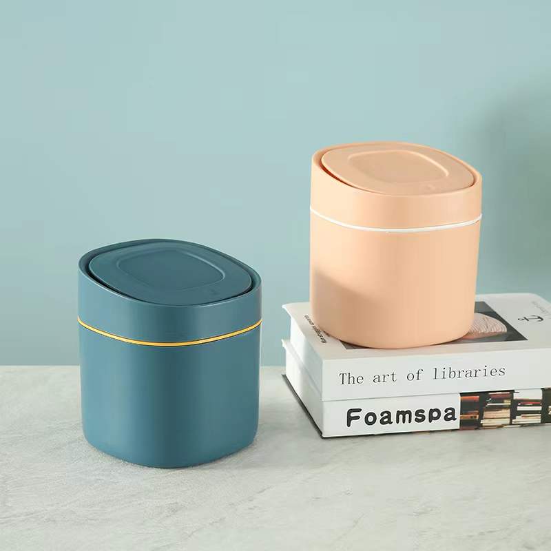 Custom Logo Elegant Mini Table Trash Can | Premium Corporate Gifts and Custom Gifts