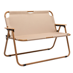 Custom Logo Outdoor Camping Travel Aluminum Alloy Double Folding Chair | Premium Corporate Gifts and Custom Gifts