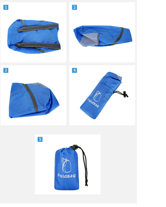 Custom Logo Portable Outdoor Travel Folding Storage Backpack | Premium Corporate Gifts and Custom Gifts