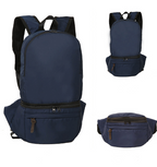 Custom Logo  Outdoor Water-repellent Backpack Folding Waist Bag | Premium Corporate Gifts and Custom Gifts