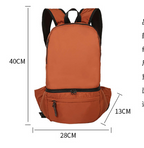 Custom Logo  Outdoor Water-repellent Backpack Folding Waist Bag | Premium Corporate Gifts and Custom Gifts