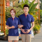 Custom Logo Short-sleeved POLO shirt group uniform | Premium Corporate Gifts and Custom Gifts
