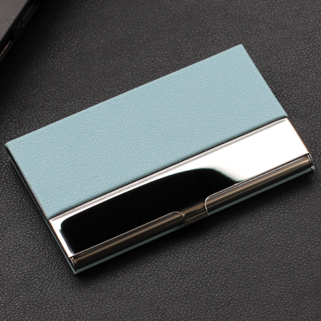 Custom Logo Metallic Business Card Box | Premium Corporate Gifts and Custom Gifts