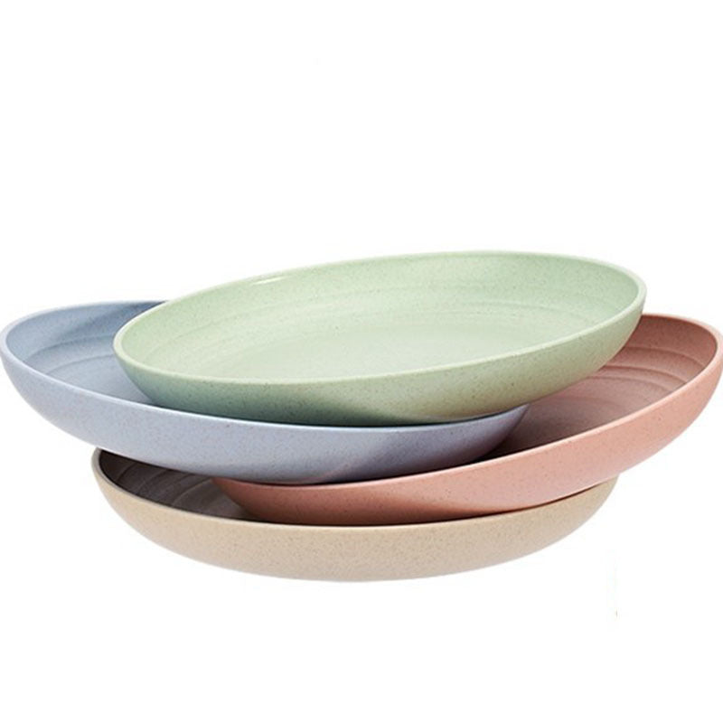 Custom Logo Eco-friendly Wheat Disc (4 packs) | Premium Corporate Gifts and Custom Gifts