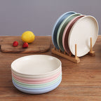 Custom Logo Eco-friendly Wheat Disc (4 packs) | Premium Corporate Gifts and Custom Gifts