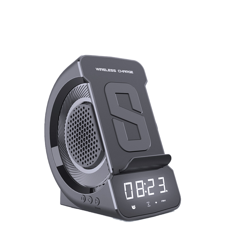 Custom Logo Wireless 3-in-1 Clock Bluetooth Speaker | Premium Corporate Gifts and Custom Gifts
