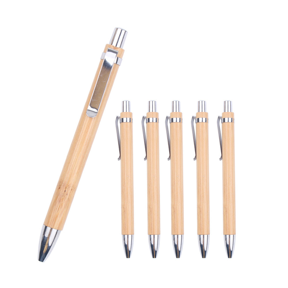 Custom Logo Bamboo and Wood Advertising Pen | Premium Corporate Gifts and Custom Gifts