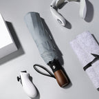 Custom Logo High-end log handle automatic umbrella | Premium Corporate Gifts and Custom Gifts