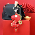 Custom Logo Year of the Snake Commemorative Keychain | Premium Corporate Gifts and Custom Gifts