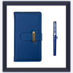 Custom Logo A6 Business Notebook Gift Box (Two-Piece Set) | Premium Corporate Gifts and Custom Gifts