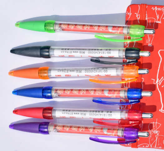 Custom Logo Pull Paper Advertising Ballpoint Pen | Premium Corporate Gifts and Custom Gifts