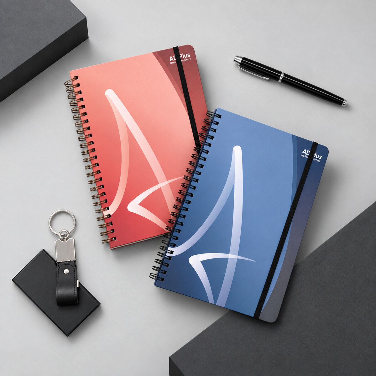 Full colour printed notebook covers